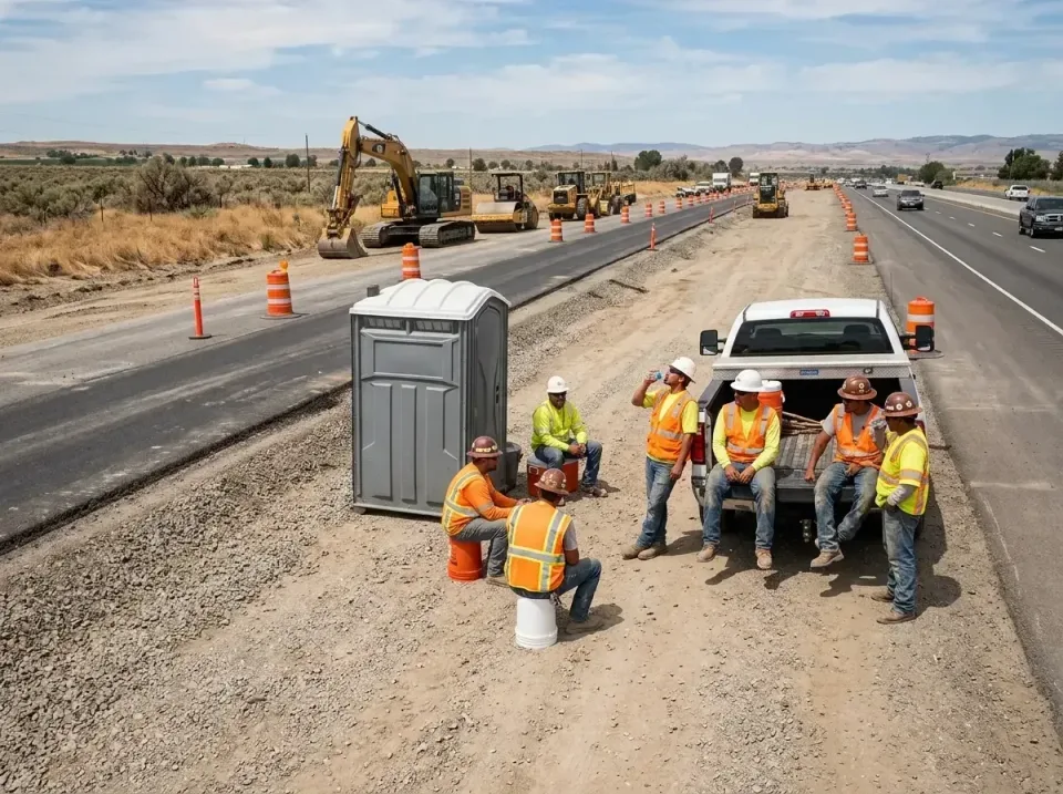 highway-road-construction-crew-007 — frequently asked questions, Porta Potty and Restroom Rentals in Bonners Ferry, ID